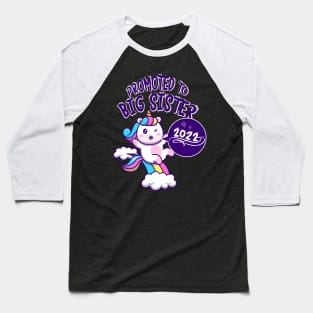 Promoted to Big Sister 2022 Baseball T-Shirt